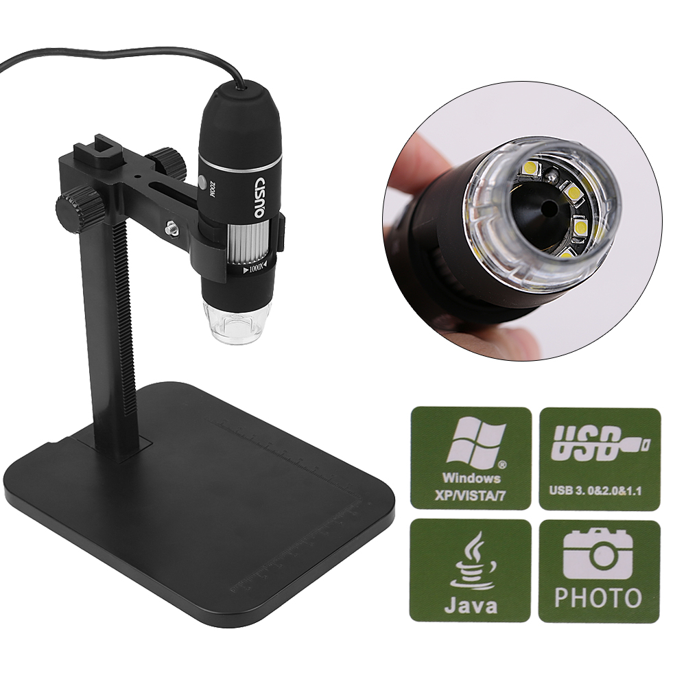 sharper image 130x usb microscope camera software